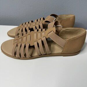 EILEEN FISHER rato sandal in honey size 7.5